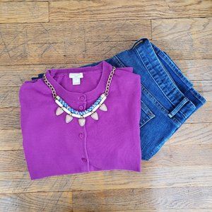 J.Crew The Caryn Cardigan - M